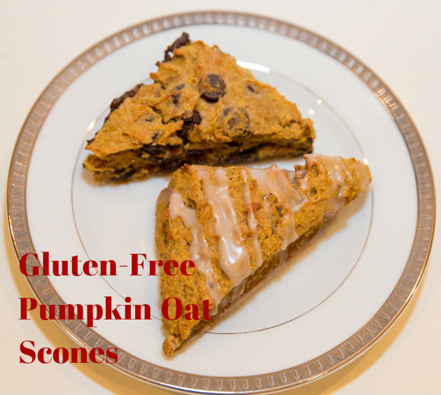Gluten Free Pumpkin Oat Scones