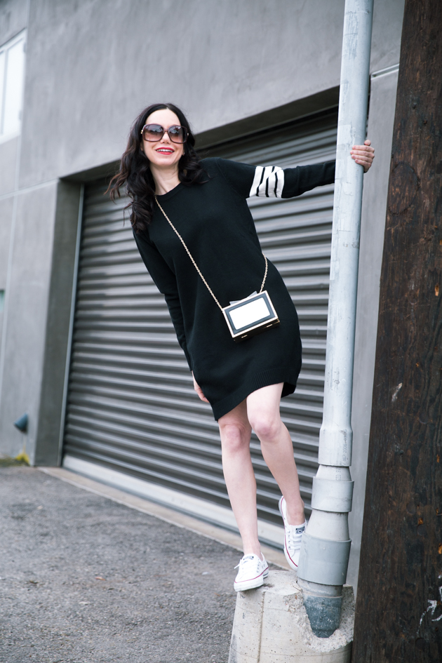 Jumping into 2017: StyleWe striped sweater dress