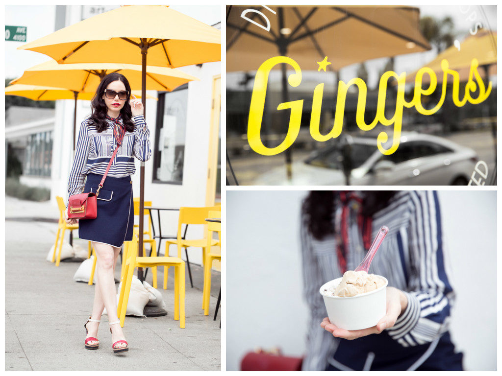 Pretty Little Shoppers Blog Visits Ginger's Divine Ice Creams,
