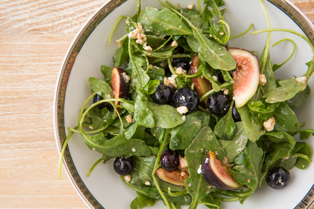 Blueberry, Fig and Goat Cheese Salad - Pretty Little Shoppers Blog