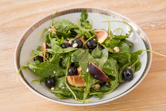 Blueberry, Fig and Goat Cheese Salad - Recipe by Pretty Little Shoppers Blog