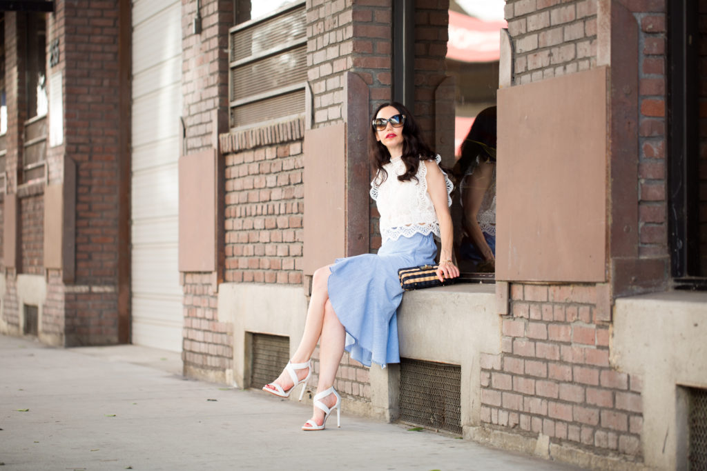 Ruffles and Lace - Lisa Valerie Morgan from Pretty Little Shoppers Blog