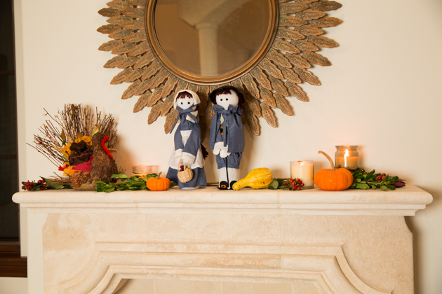 How to Decorate Your Mantel for Thanksgiving