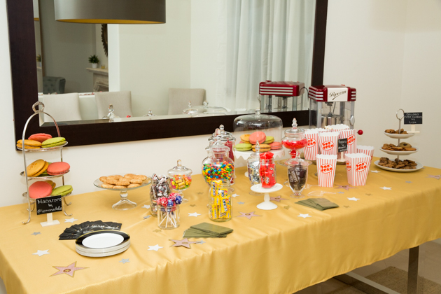 Candy and Popcorn Buffet