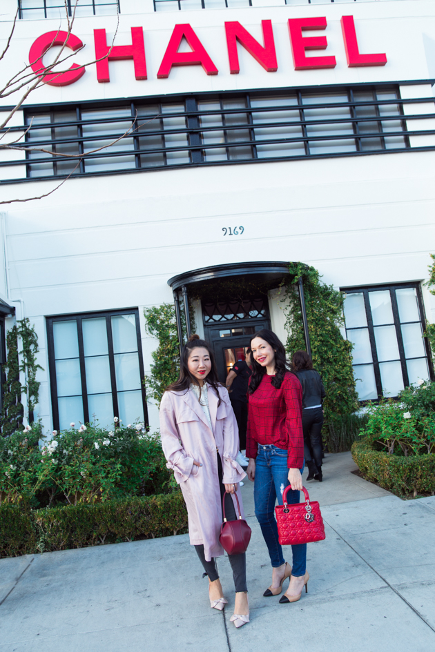 Sheree Ho and Lisa Valerie Morgan visit the Chanel Beauty House